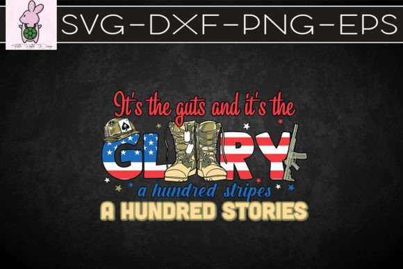 100 Stripes 100 Stories Glory SVG