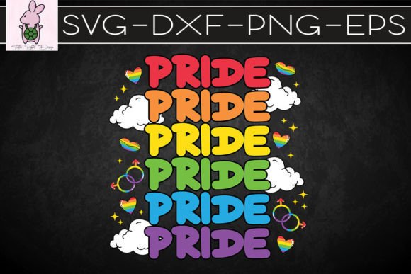 LGBT Pride Love Groovy SVG
