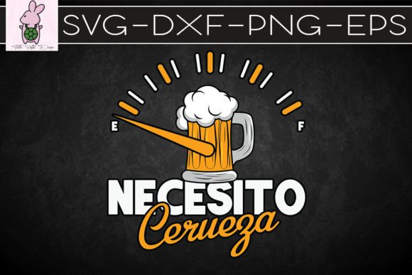 Mexican Beer Necesito Cerveza SVG