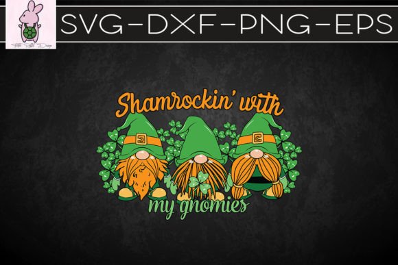 Shamrockin Gnomies SVG