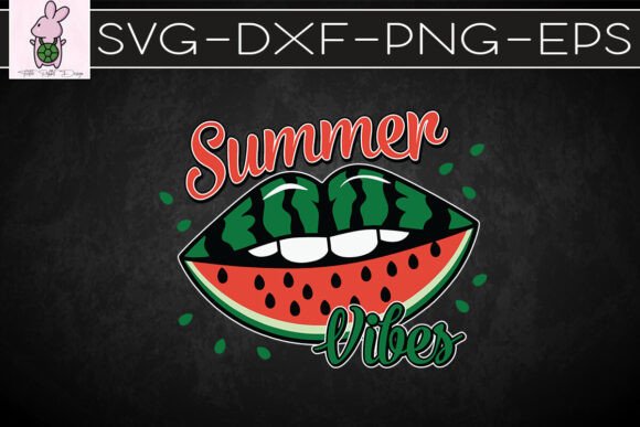 Summer Vibes Watermelon Fruits SVG