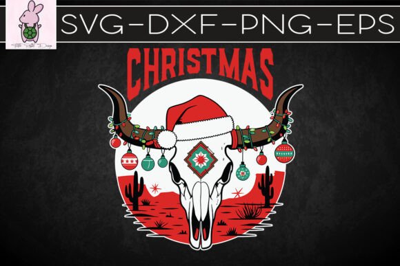 Western Cowgirl Christmas SVG
