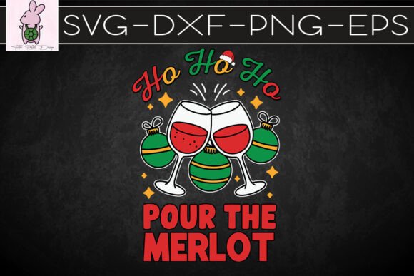 Western Ho Ho Ho Pour Christmas SVG